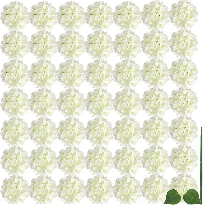 Baby Breath Dried - 50 PCS Artificial Hydrangea Flowers Silk