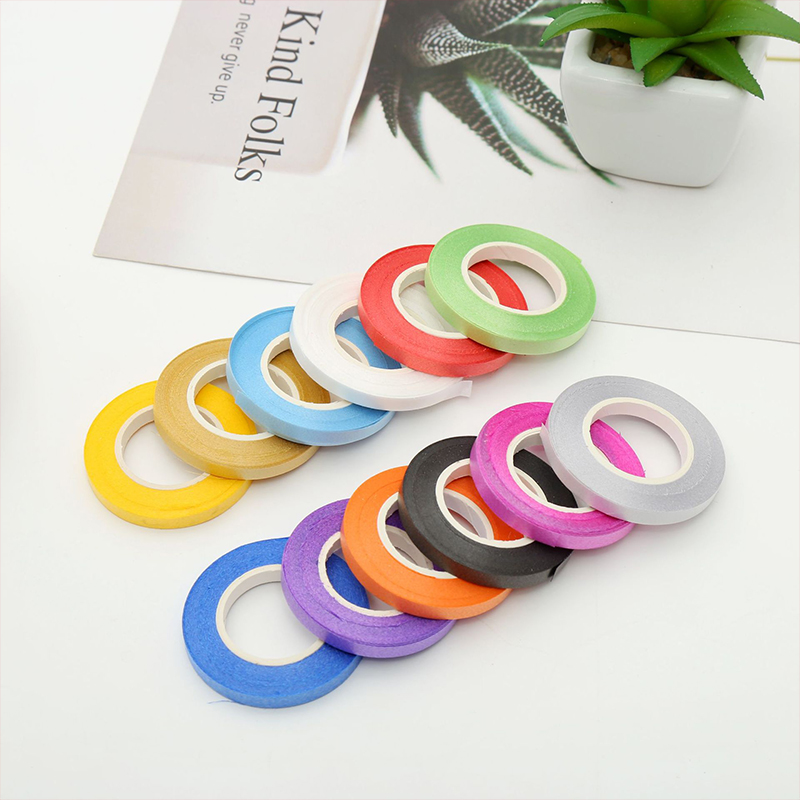 Ribbon Wired Satin - 10M/Cuộn 5Mm Bóng Ruy Băng Đảng
