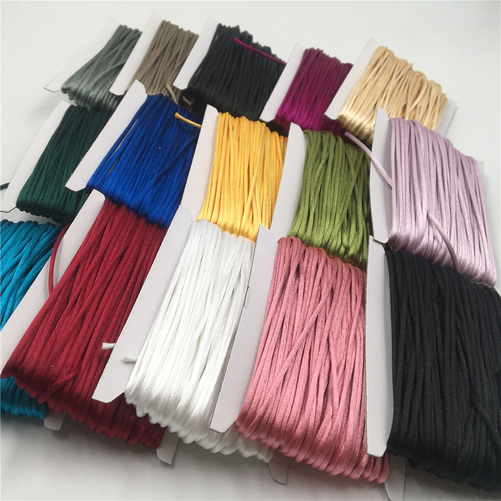2Mm Đầm Macrame Lụa Macrame Dâ - đánh giá và giá Ribbon Wired Satin