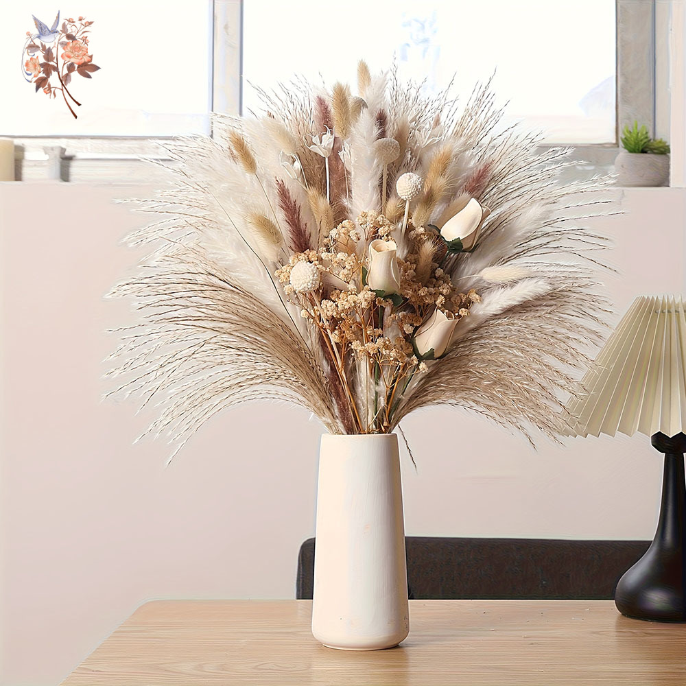 80Pcs Artificial Dried Flowers - đánh giá và giá Baby Breath Dried