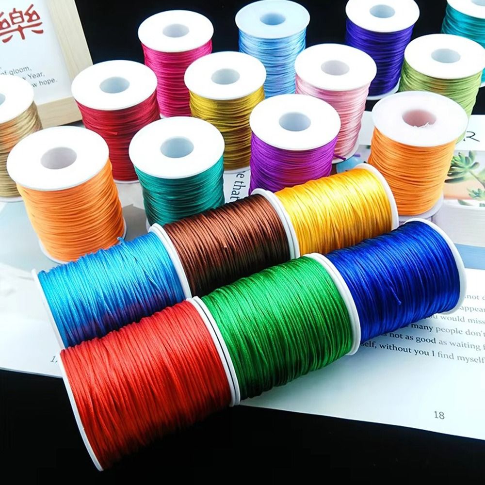 New 1.5mm Satin Cord 100M Soli - đánh giá và giá Ribbon Wired Satin