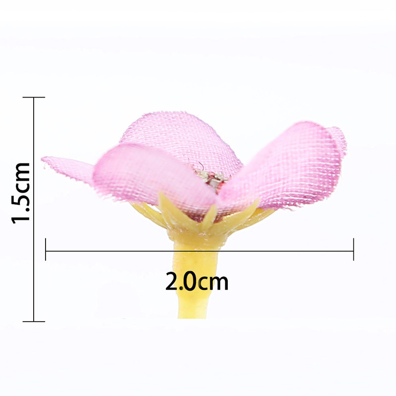 50&100pcs Mini Silk Mix Color  - đánh giá và giá Baby Breath Dried