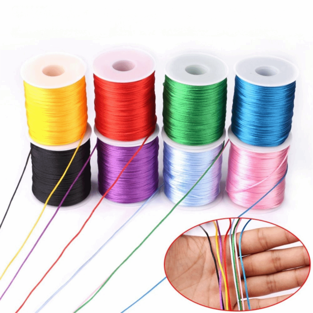 100m Braided Satin 1.5mm Satin - đánh giá và giá Ribbon Wired Satin