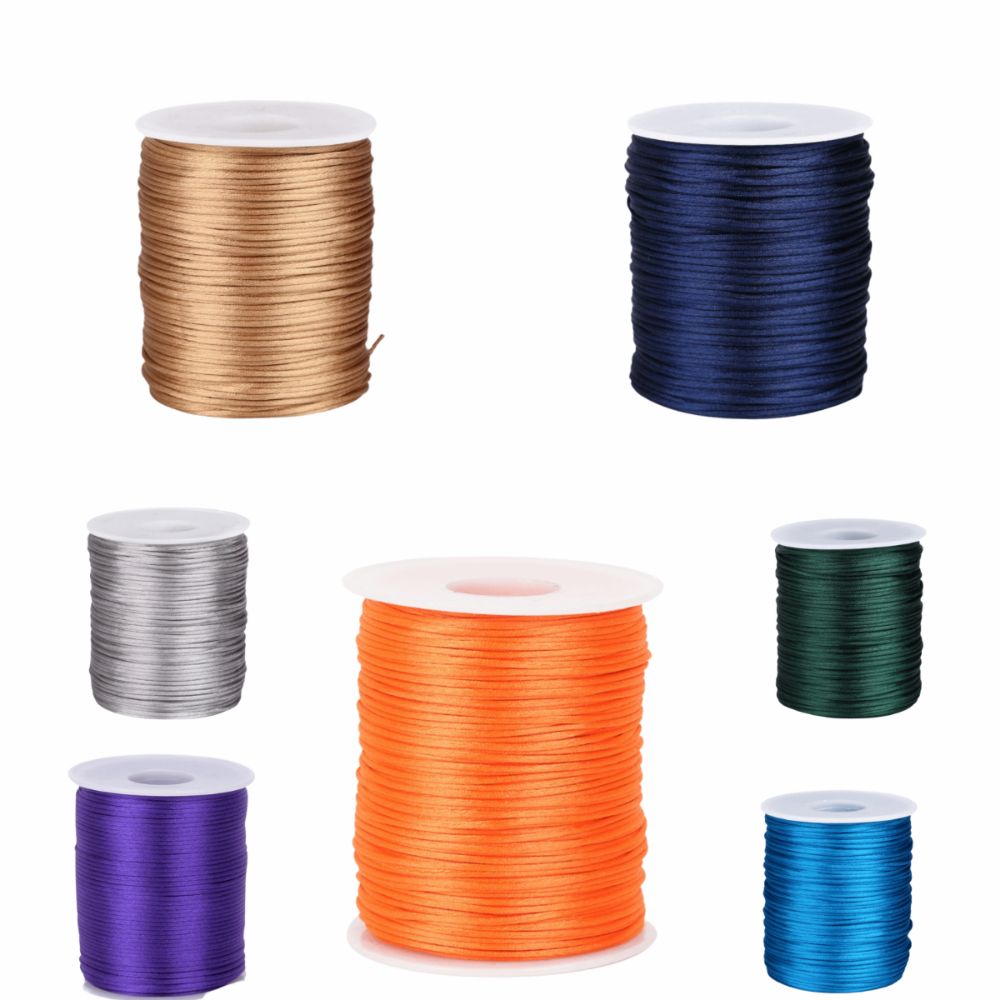 100m Braided Satin 1.5mm Satin - đánh giá và giá Ribbon Wired Satin