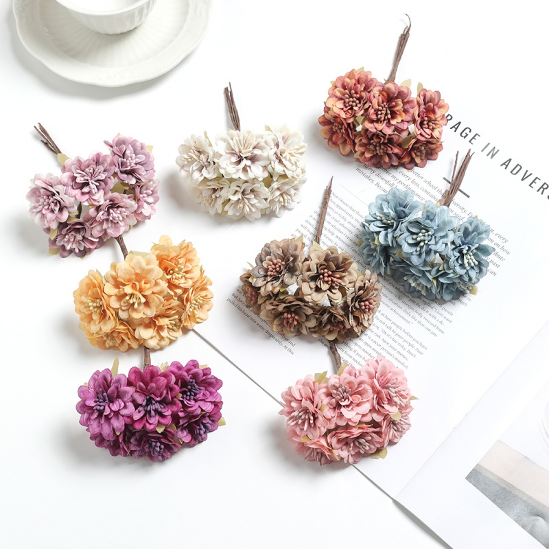 11CM Fake Silk Daisy Artificia - đánh giá và giá Baby Breath Dried