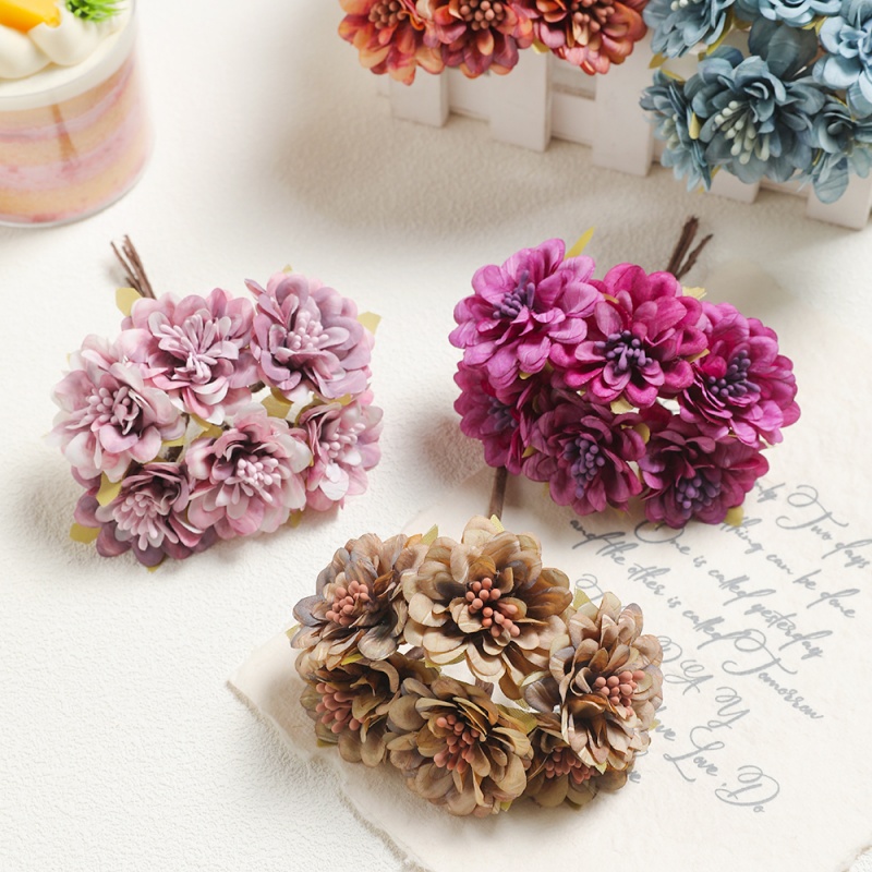 11CM Fake Silk Daisy Artificia - đánh giá và giá Baby Breath Dried
