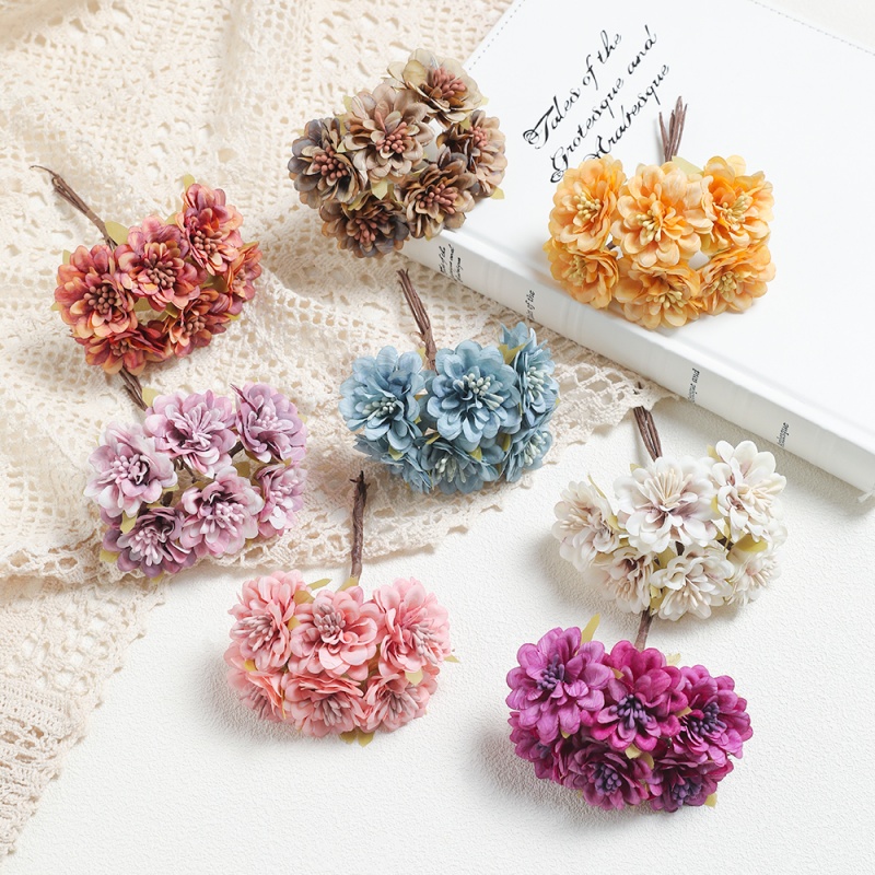 11CM Fake Silk Daisy Artificia - đánh giá và giá Baby Breath Dried