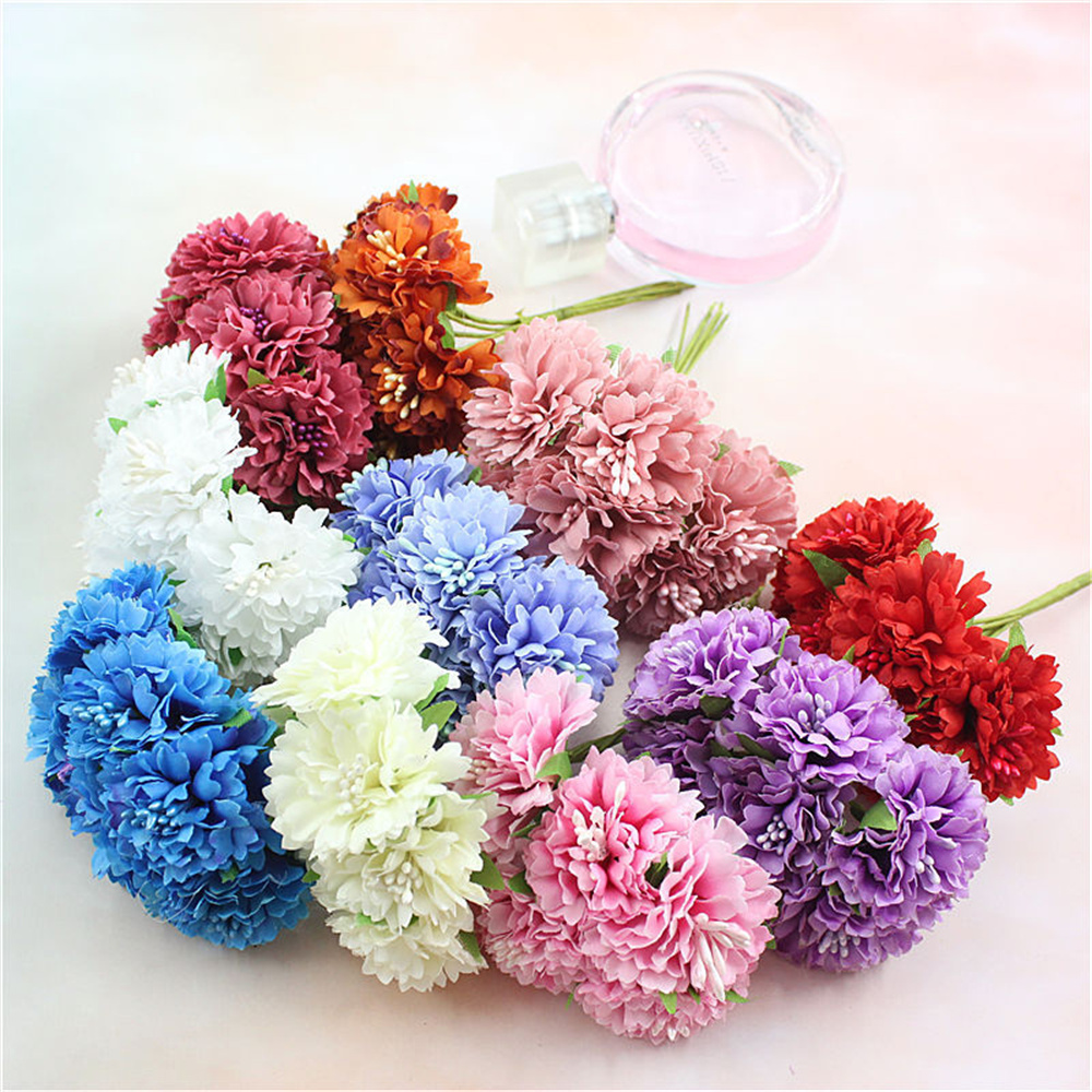 18PCS Bouquet Artificial Flowe - đánh giá và giá Baby Breath Dried
