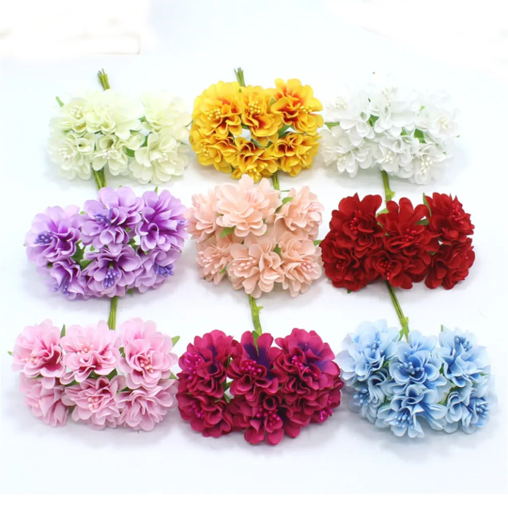 18PCS Bouquet Artificial Flowe - đánh giá và giá Baby Breath Dried