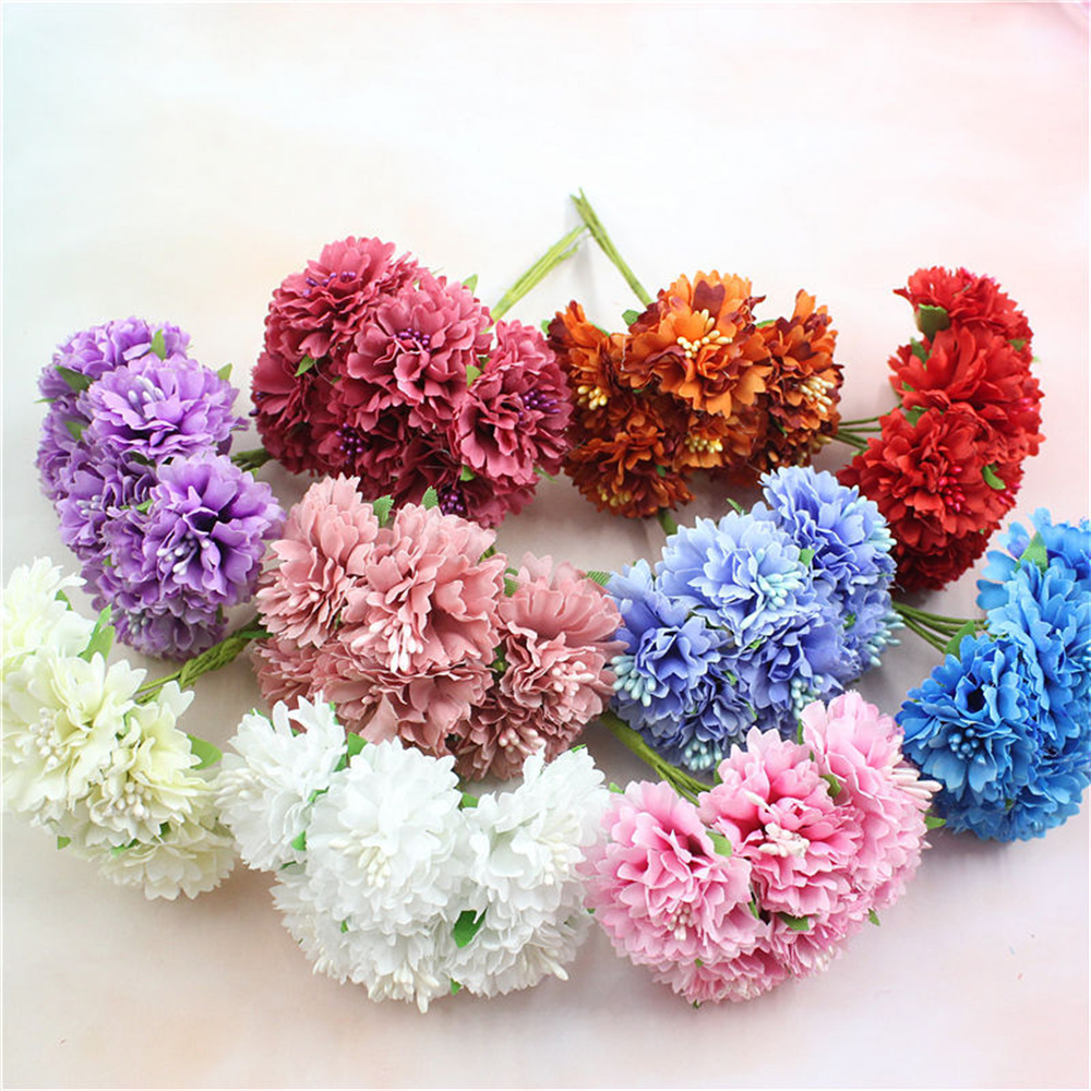 18PCS Bouquet Artificial Flowe - đánh giá và giá Baby Breath Dried