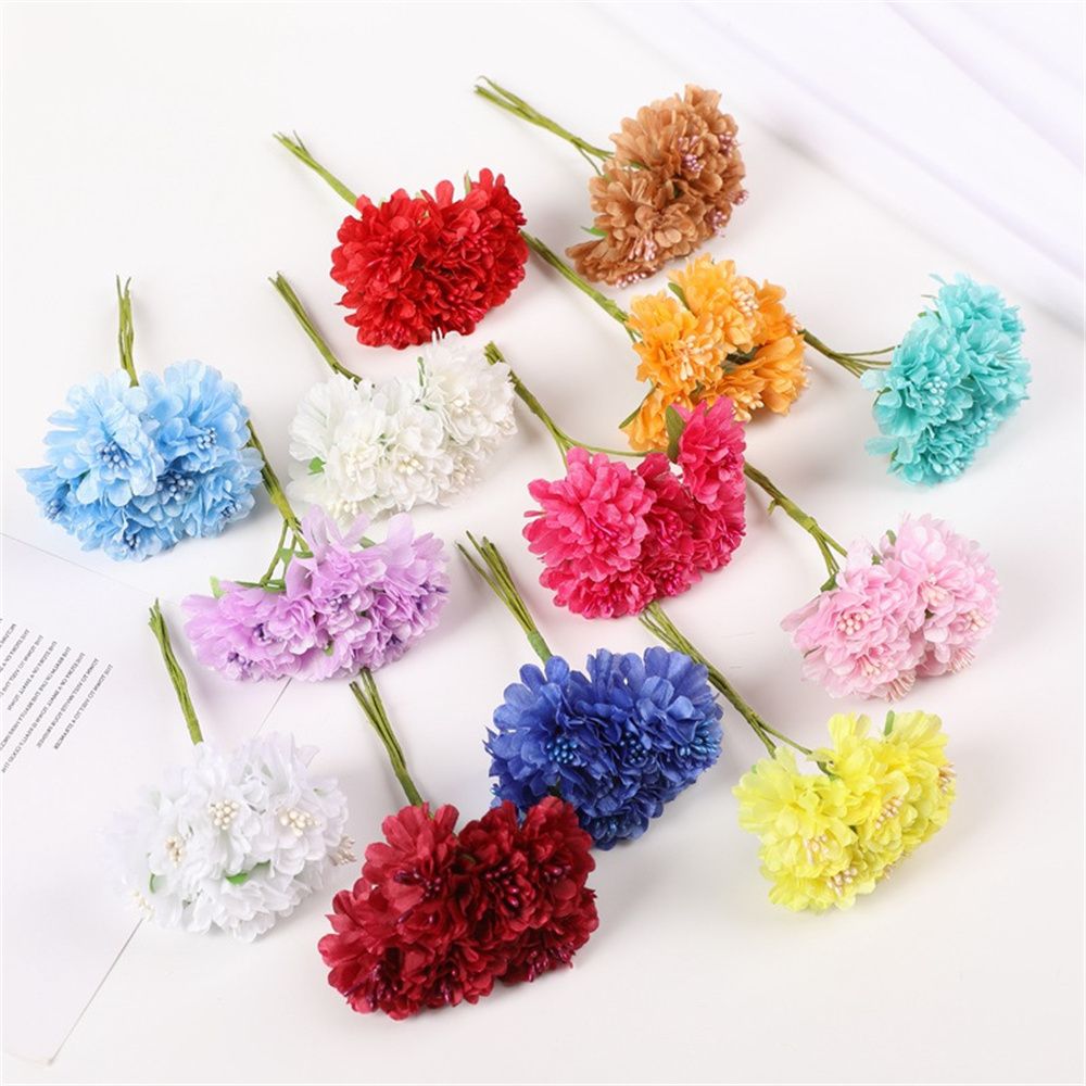 18PCS Bouquet Artificial Flowe - đánh giá và giá Baby Breath Dried