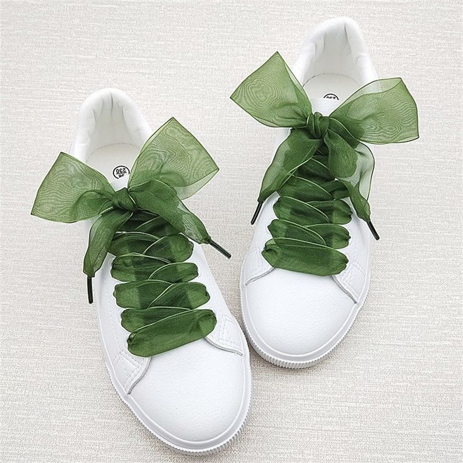 1 Pair 4cm Widen Organza Shoe  - đánh giá và giá Ribbon Wired Satin