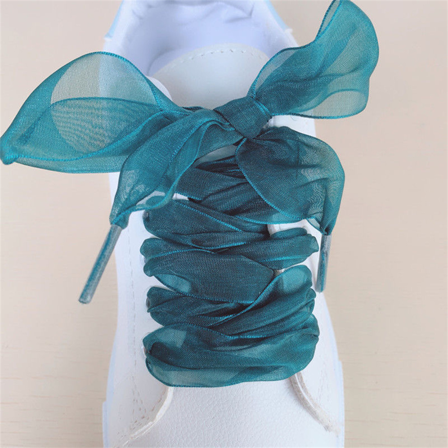 1 Pair 4cm Widen Organza Shoe  - đánh giá và giá Ribbon Wired Satin