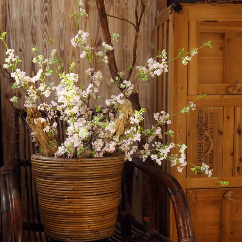 Artificial Flowers 100cm Snow  - đánh giá và giá Baby Breath Dried