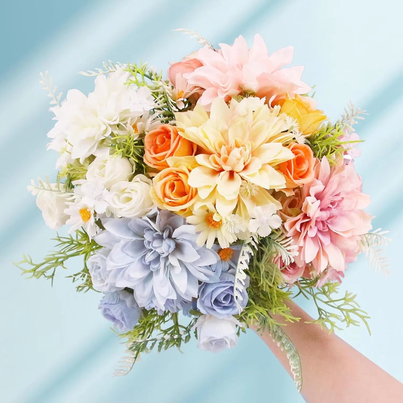 2/5PCS Artificial Rose Flowers - đánh giá và giá Baby Breath Dried