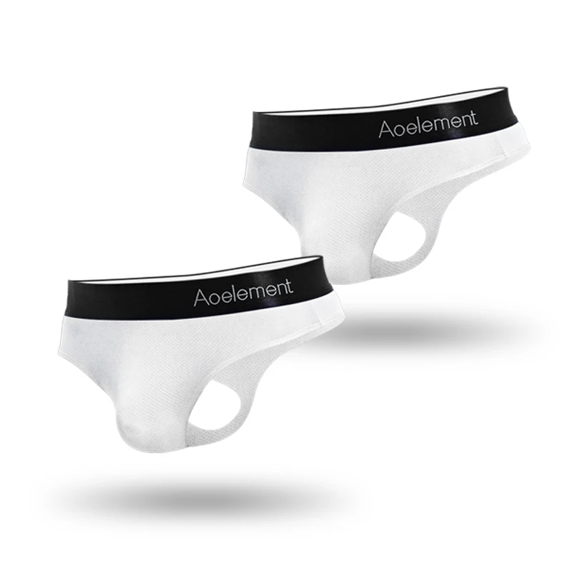 2PCS Men's low-waist solid-col - đánh giá và giá Ribbon Wired Satin